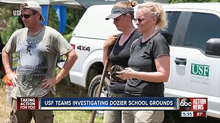 USF teams investigating Dozier School grounds