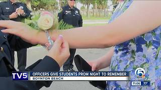 Boynton Beach police officers give special needs students a prom to remember