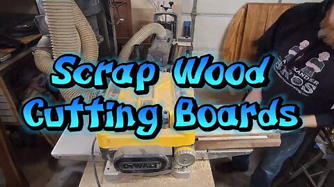 First Video Of 2024 / Planning Scrap Wood Cutting Boards
