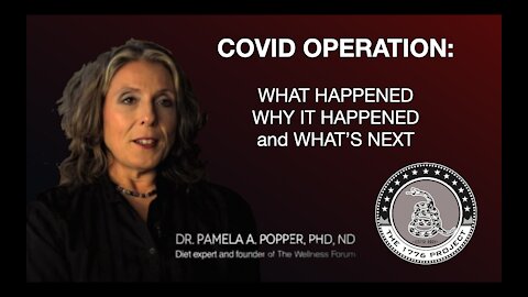 DR. PAM POPPER/SERGIO: COVID OPERATION, WHAT HAPPENED WHY IT HAPPENED AND WHAT'S NEXT