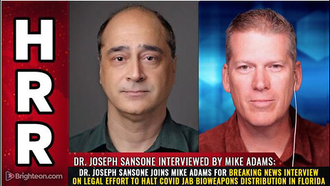 Dr. Joseph Sansone joins Mike Adams for breaking news interview...