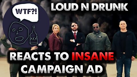 LND Reacts To INSANE Dan Crenshaw Campaign Ad | Loud 'N Drunk | LND Clips