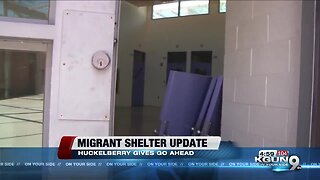 County work back on track for new migrant shelter