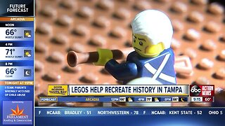 History comes to life through LEGO bricks at Tampa Bay History Center