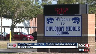 Cape Coral approves locations of new sidewalks near Diplomat schools
