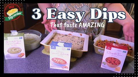 Quick and Easy Dips that you will LOVE!