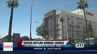 New change to suicide hotline number