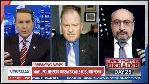 20 MAR 22 Newsmax Panel Discussion with Col. John Mills & LTC Sargis Sangari