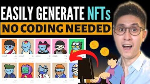 How to Randomly Generate 10,000+ NFTs Quickly (Full Collections) and Make Money - No Coding Tutorial