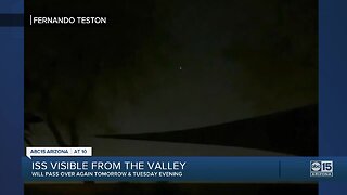 ISS visible from the Valley