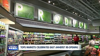 Tops celebrates grand re-opening at East Amherst location