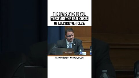 Crenshaw: “These Are The Real Costs Of Electric Vehicles.”