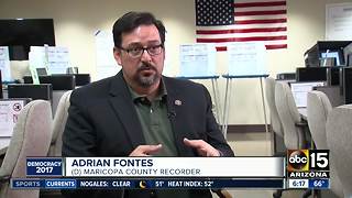 First major test for Maricopa County's recorder, Adrian Fontes