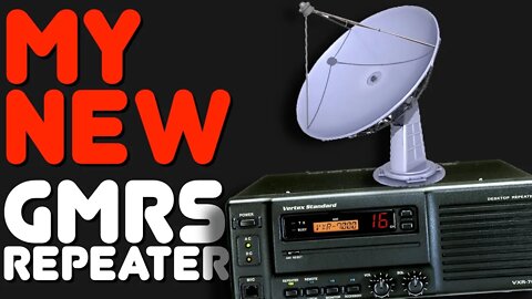 My GMRS Repeater & How I Connected The GMRS Repeater To The Internet - My Motorola VXR-7000 Repeater