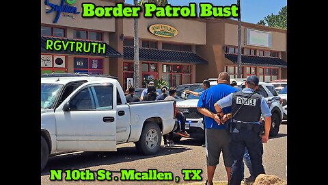Border Patrol Bust North 10th st Mcallen , TX