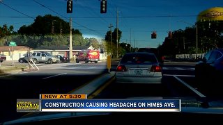 Himes Avenue construction forcing drivers to take detours around Interstate 275
