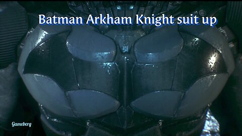 Batman Arkham Knight "suit up" PC 4k Batsuit v8.03