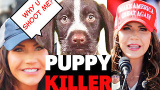 Kristi Noem VP for TRUMP DESTROYS Puppies?! Republicans ruin EVERYTHING!