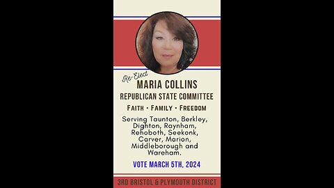 Re-Elect Maria Collins for State Committee