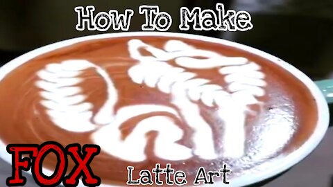 FOX latte art