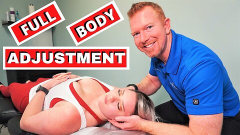 Dance Instructor Full Body Chiropractic Adjustment | Exam & Chiropractor Adjustment in Jupiter, FL