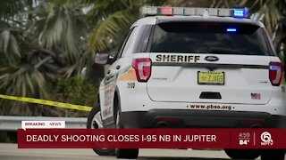 Heavy delays continue on I-95 northbound in Jupiter after fatal shooting