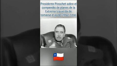 PINOCHET LEYENDA. Presidente Pinochet y los planes de autogolpe de Allende y lo sangriento que seria
