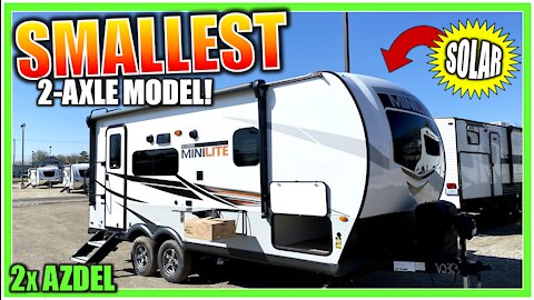 Compact Azdel Traveler's DREAM Camper!! 2021 Rockwood 2109S
