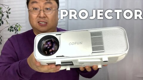 Super Bright 720p LED Projector by COFUN Review