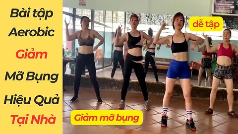 Aerobic giảm mỡ bụng tại nhà 15 phút Cho Người Mới bắt đầu Chang Gym🥰