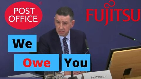 Fujitsu: 'We have let society down' #PostOfficeScandal