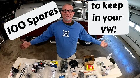 100 Spares To Keep in Your VW!!!