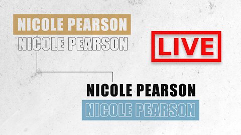 Nicole Pearson LIVE