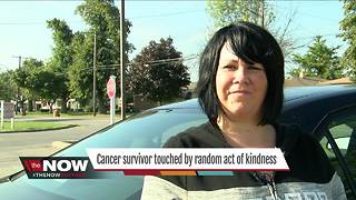 Hope rock touches cancer survivor