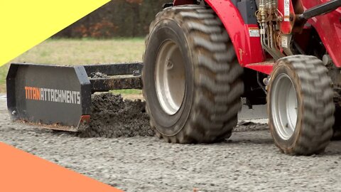 Tractor Land Plane Makes Gravel Driveway Maintenance Easy - How To