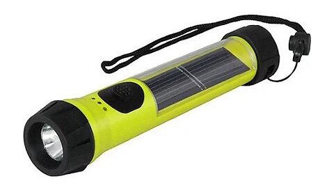 Hybrid Solar LED Flashlight I Bought & We Use Heavily