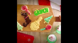 Grinch cookies