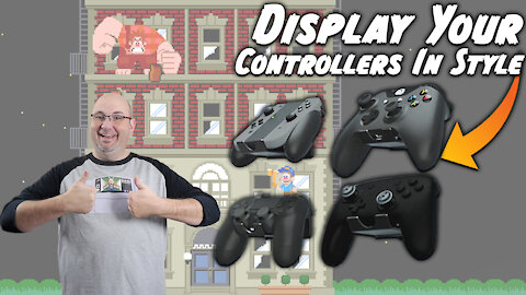 Display your controllers in style with controller wall mounts