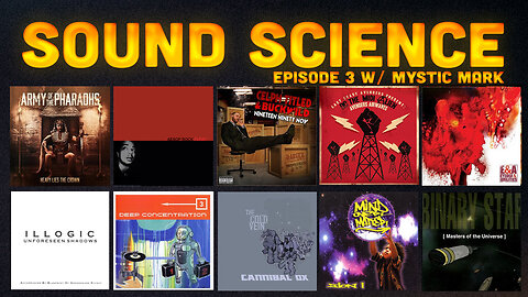 Conscious Hip Hop Album Reviews w/ Mystic Mark | Sound Science Ep. 3