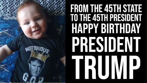 Happy Birthday President Trump from Utah