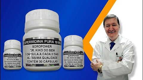 Espermidina Viva 20 anos a mais É o melhor antienvelhecimento que existe no mundo ZAP 15 99644-8181