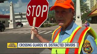 Crossing guards get ready for back to school