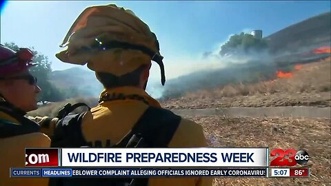 CalFire reminds community to be ready for wildfires