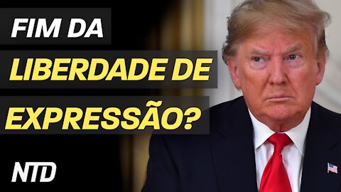 Democratas buscam impeachment de Trump; Censura: preocupações pela liberdade de expressão