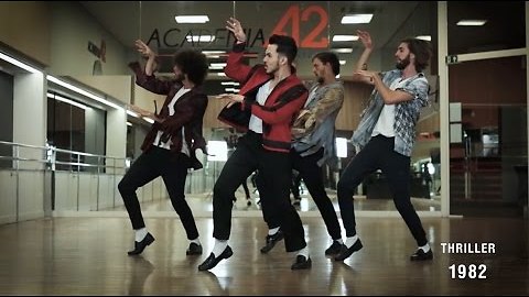 Dance Crew Performs The Evolution Of Michael Jackson's Dance
