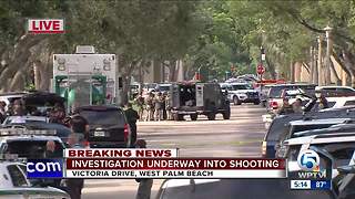 Shooting in suburban West Palm Beach