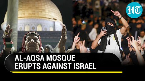 'All For You, Oh Al-Aqsa!': Israeli Forces Attack Palestinians With Teargas During Protests | Watch