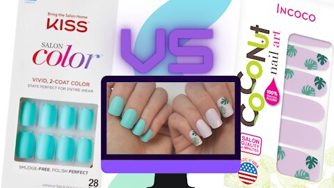 Press On Nails vs Nail Polish Strips