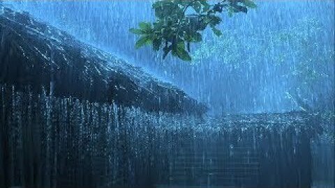 12 Hours of Best Rain Sounds for Sleeping - Dark Screen to Beat insomnia, Relax, Study