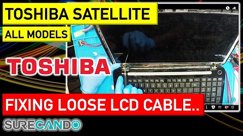 Reviving Your Toshiba Satellite Laptop_ Say Goodbye to Blank Screens with This Quick LCD Cable Fix!